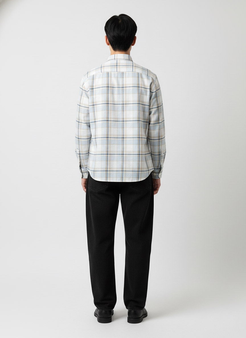 Men's Classic Checked Cotton Shirt